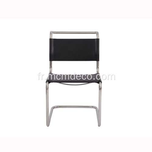 Chaise de salle à manger de style moderne Mart Stam S33